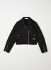 Calvin Klein Bikerjack met opgestikte zakken en logo online kopen