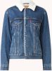 Levi's Levis 36137 0026 Exbf Sherpa Jacket AND Jackets Women Denim Light Blue online kopen