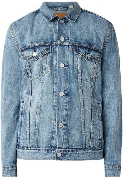Levi's Levis 72334 THE Trucker Jacket AND Jackets Men Denim Medium Blue -  Jassenshoponline.be