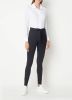 Studio Anneloes Margot mid waist skinny fit pantalon van travelstof met strikceintuur online kopen