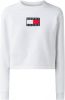Tommy Hilfiger Cropped sweater met logoborduring online kopen