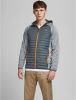 JACK & JONES ESSENTIALS jack JJEMULTI donkergrijs/grijs melange online kopen