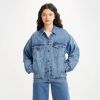 Levi's Uni benen uni volwassen 29945 0063 Originele trucker botter donker , Blauw, Unisex online kopen