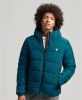 Superdry Winterjas sports puffer hooded sailor blue(m5011212a bro ) online kopen