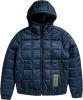 G-Star Blauwe G Star Raw Gewatteerde Jas Meefic Sqr Quilted Hdd Jkt online kopen