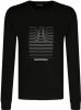 Emporio Armani Sweatshirt 3k1me3 1jtnz 0999 , Zwart, Heren online kopen