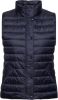 Gant Licht naar beneden Gilet Vest , Blauw, Dames online kopen