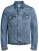 JACK & JONES JEANS INTELLIGENCE spijkerjas JJIALVIN JJJACKET light denim online kopen