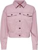 Only Dames rose vaquera jas 15250352 , Roze, Dames online kopen