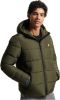 Superdry Winterjas sports puffer hooded sailor blue(m5011212a bro ) online kopen