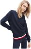 Tommy Hilfiger Kitty sweater in katoenblend met streepdetail online kopen