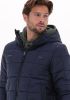 G-Star Blauwe G Star Raw Gewatteerde Jas Meefic Sqr Quilted Hdd Jkt online kopen