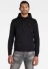 G-Star Hoodie GS Premium Core HDD Sweat G star, Zwart, Heren online kopen