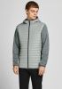 JACK & JONES ESSENTIALS jack JJEMULTI donkergrijs/grijs melange online kopen