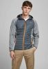 JACK & JONES ESSENTIALS jack JJEMULTI donkergrijs/grijs melange online kopen