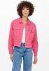 Only Dames rose vaquera jas 15250352 , Roze, Dames online kopen