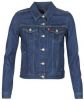 Levi's Uni benen uni volwassen 29945 0063 Originele trucker botter donker , Blauw, Unisex online kopen