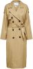 Selected Femme New Bren double breasted trenchcoat in lyocellblend online kopen