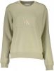 Calvin Klein Sweatshirt MONOGRAM LOGO CREW NECK met markante deelnaad online kopen