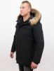 Enos Parka winterjas met grote echte bontkraag online kopen