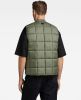 G-Star Meefic quilted vest bodywarmer G star, Groen, Heren online kopen