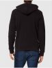 Hugo Boss Relaxed fit hooded sweatshirt with logo 50462831 , Zwart, Heren online kopen