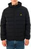 Lyle and Scott Jk1546v lyle&scott lightweight puffer jacket, z865 jet black online kopen