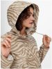 ONLY regenjas ONLELLEN met zebraprint bruin/beige online kopen