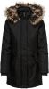Only Okaty Parka Coat CC OTW Black | Freewear Zwart , Zwart, Dames online kopen