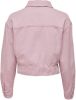 Only Dames rose vaquera jas 15250352 , Roze, Dames online kopen