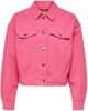 Only Dames rose vaquera jas 15250352 , Roze, Dames online kopen