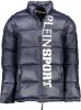 Philipp Plein Sport Vertical Logo Padded Jacket , Blauw, Heren online kopen