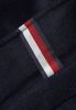 Tommy Hilfiger Donkerblauwe Mantel Wool Blend Db Belted Coat online kopen