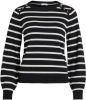 Vila Viadella l/s stripe knit top/su/pb online kopen