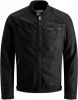 JACK & JONES ESSENTIALS imitatieleren jack JJEROCKY stonewashed online kopen